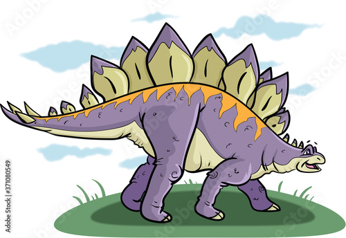 Cute Stegosaurus