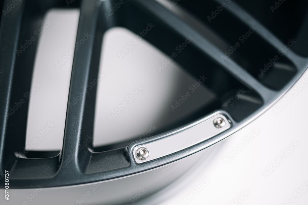 Car rims close up isolated Car rims close up isolated