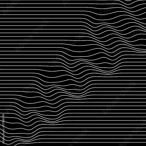 MINIMAL DISTORTED AND WARPED LINES