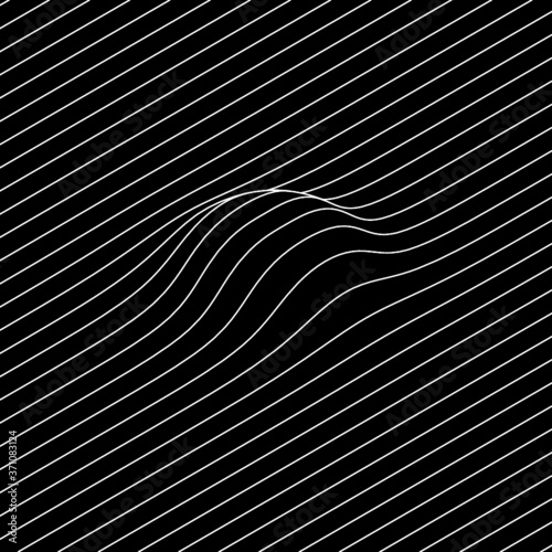MINIMAL DISTORTED AND WARPED LINES
