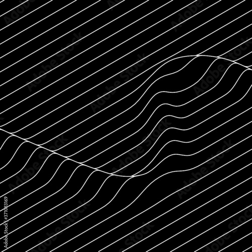 MINIMAL DISTORTED AND WARPED LINES
