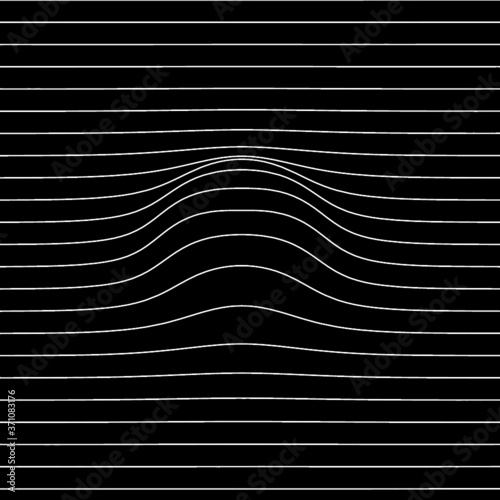 MINIMAL DISTORTED AND WARPED LINES