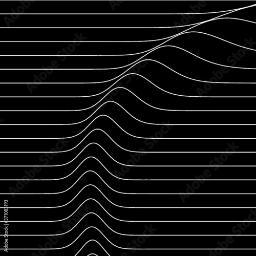 MINIMAL DISTORTED AND WARPED LINES