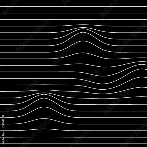 MINIMAL DISTORTED AND WARPED LINES