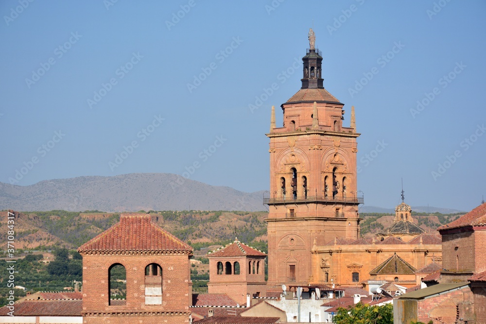Fototapeta premium Vistas de la ciudad de Guadix, Granada, España
