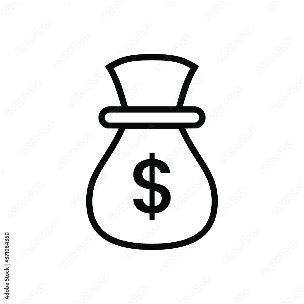 Set of Money Related Vector Line Icons. Money. Payment system. Coins and Dollar cent. Set of Money Related Vector Line Icons. Money. Payment system. Coins and Dollar cent.