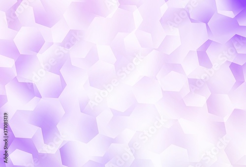 Light Purple vector gradient triangles pattern.