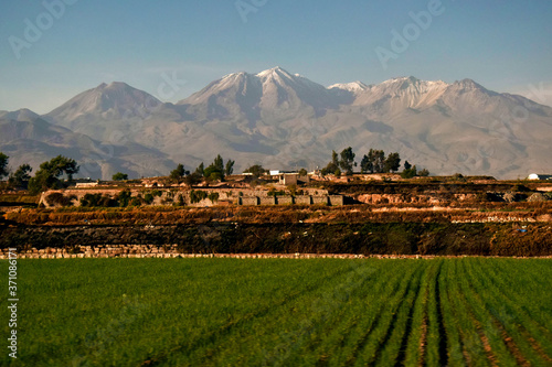 Scenic view near Arequipa in Peru