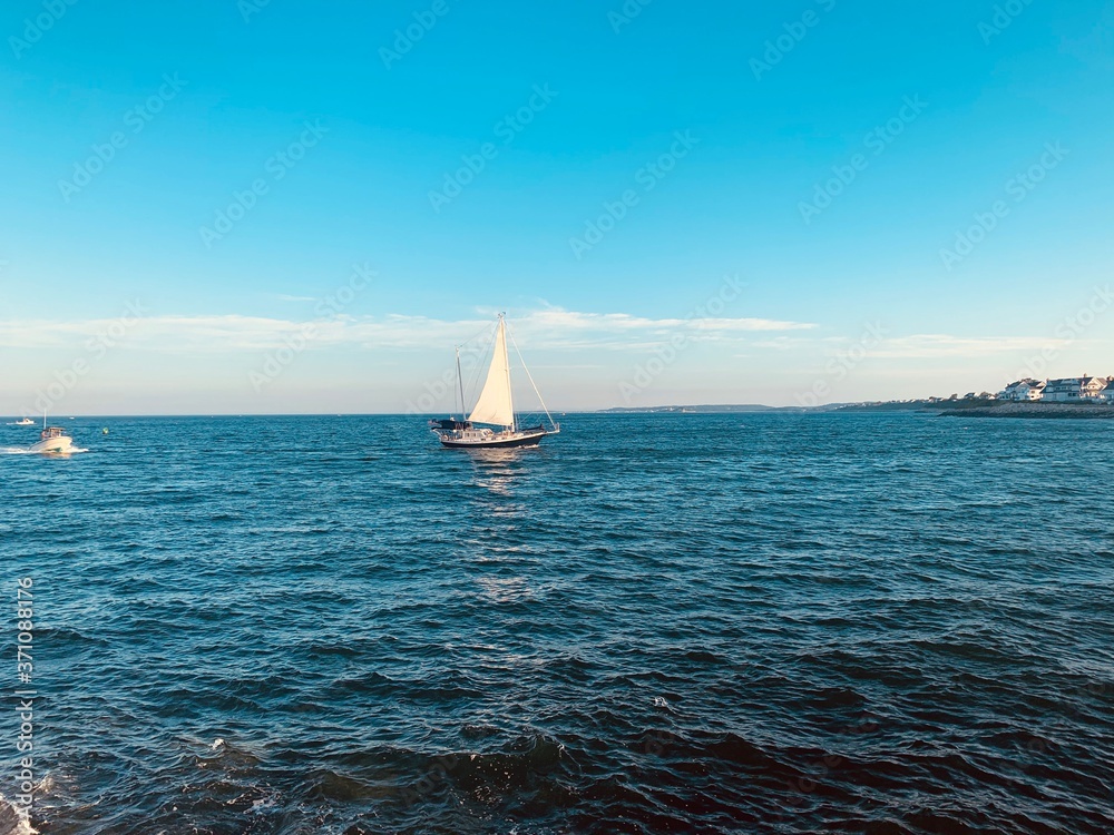 Obraz premium sailboat on the sea
