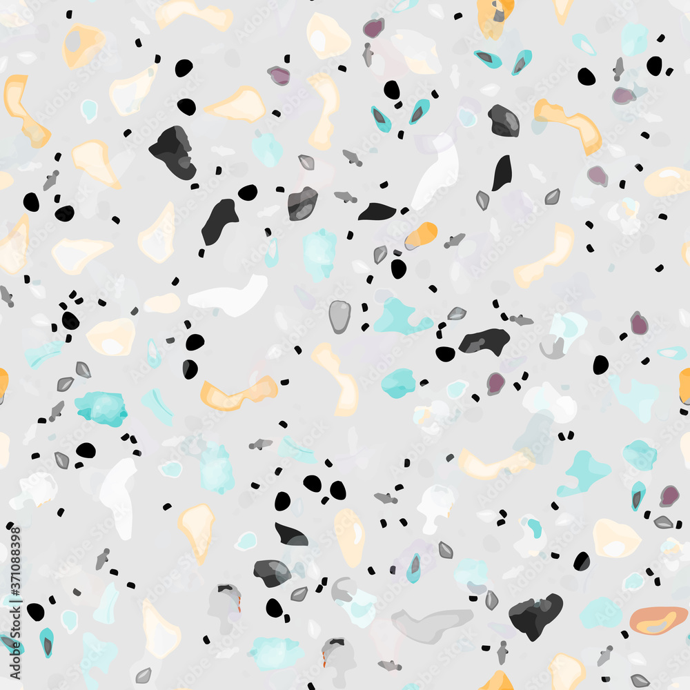 Terrazzo Texture Vector. Flooring Seamless Pattern Terrazzo Texture Vector. Flooring Seamless Pattern