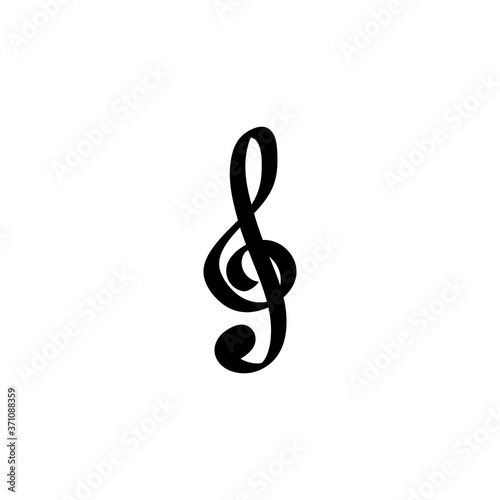 g clef musical note