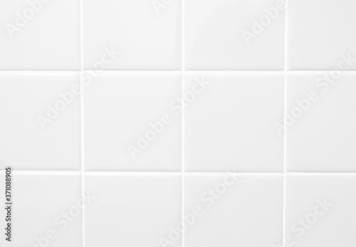 Bright white tile background, Clean white tiled back splash for home decor and design. Sparkling bright backdrop for any occasion.