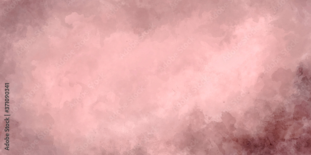pink watercolor background with blur paints. Abstract background for decoration