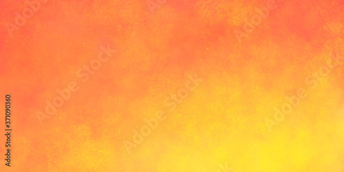 abstract background with mixing colors orange and yellow. Festive elegant grunge background, bright and rich
