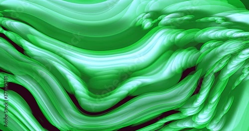 Colorful shape gradient animation. The motion background of geometric shapes. 3D - rendering