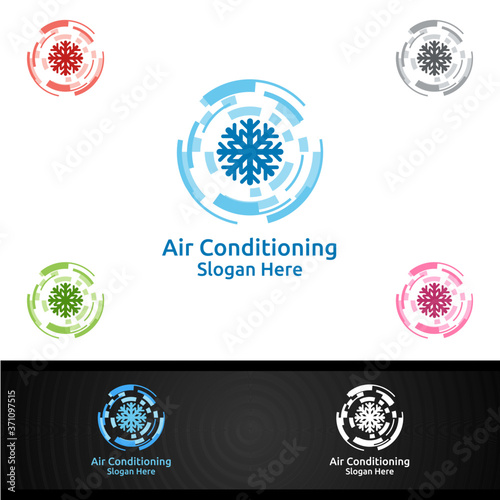 Snow Air Conditioning and Heating Services Logo
