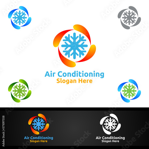 Snow Air Conditioning and Heating Services Logo