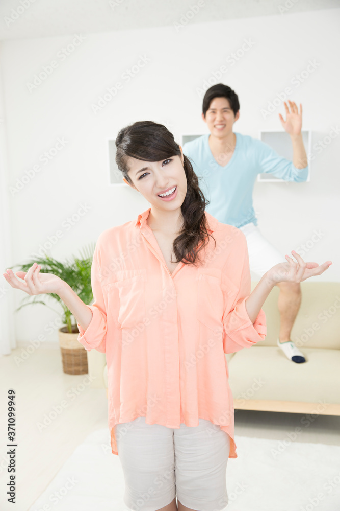 彼氏に呆れる彼女 彼氏に呆れる彼女