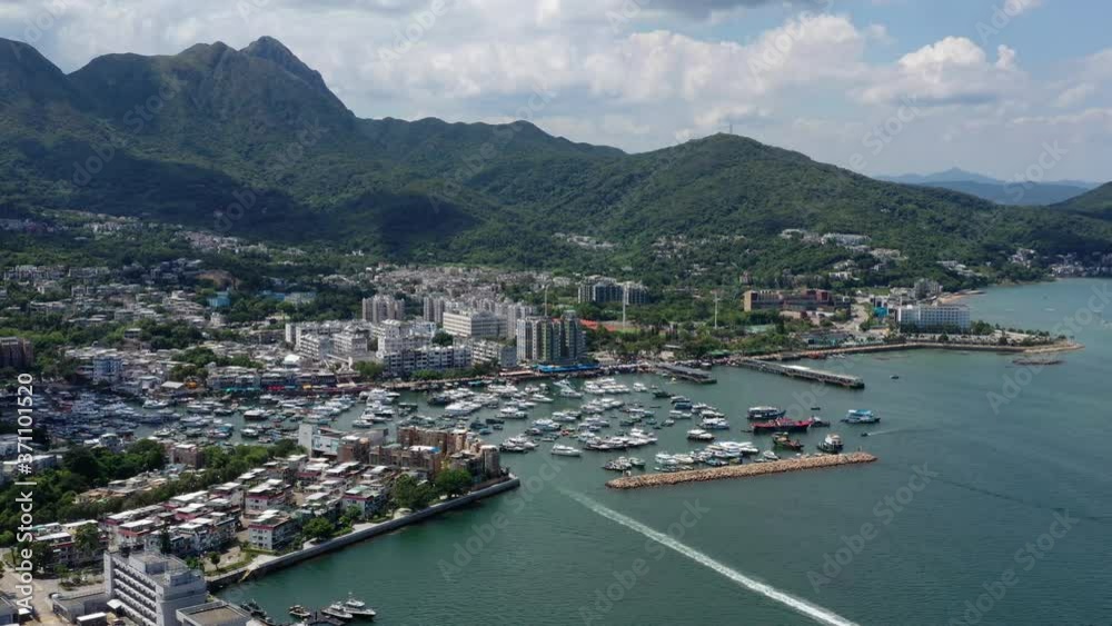 Beautiful sea landscape in Sai Kung of Hong Kong Beautiful sea landscape in Sai Kung of Hong Kong