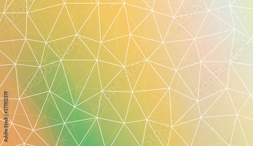 Blurry triangle texture. For wallpaper, presentation background, interior design, fashion print. Vector illustration. Creative gradient color.