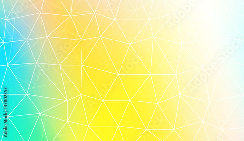 Polygonal pattern with triangles mosaic cover. Style for your business design. Vector illustration. Creative gradient color.