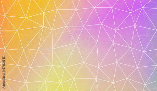 Blurry triangle texture. For wallpaper, presentation background, interior design, fashion print. Vector illustration. Creative gradient color.