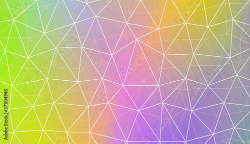 Blurry triangle texture. For wallpaper, presentation background, interior design, fashion print. Vector illustration. Creative gradient color.