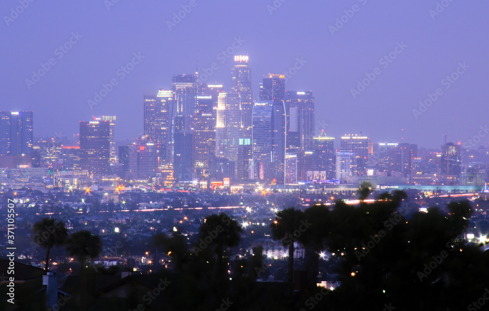 Fototapeta premium Los Angeles in the Evening