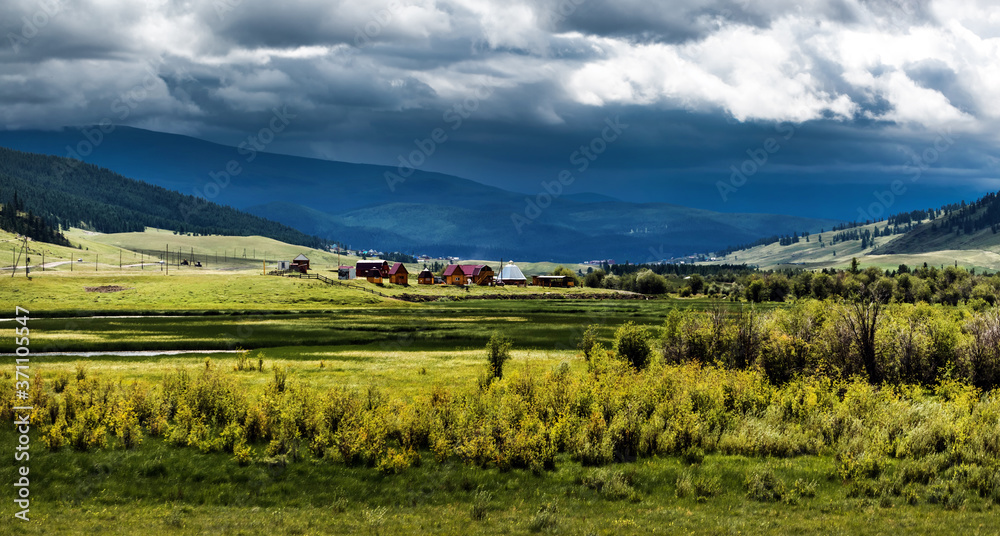 The Ulagan plateau. Altai republic