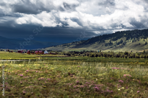 The Ulagan plateau. Altai republic photo