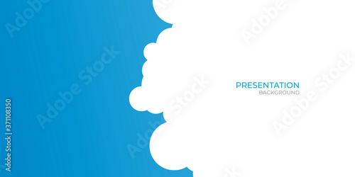 Blue sky cloud abstract background