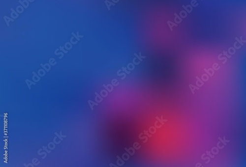 Dark Blue, Red vector colorful blur background.