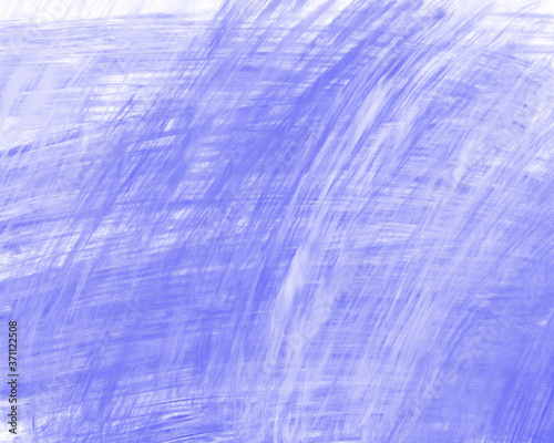 Small soft blue violet paint stripes with dry brush. Horizontal lineart brush and paint, background backdrop design. Dry brush paint textured effect.