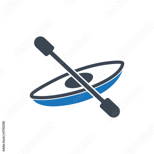 Row boat icon ( vector illustration )