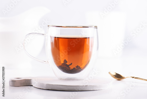 A delicious cup of hot tea