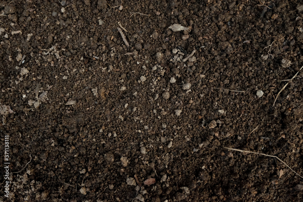 Nature of soil in close-up, construction texture detail. Soil texture design. Nature of soil in close-up, construction texture detail. Soil texture design.