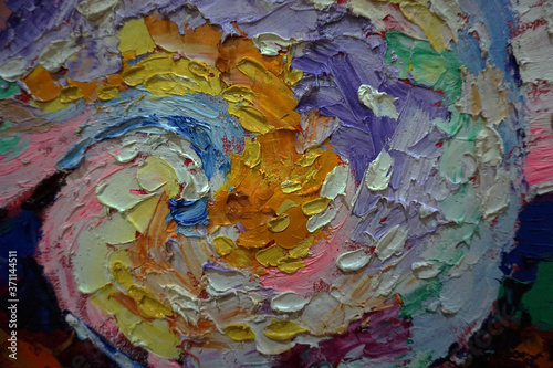 Art oil painting , abstract , backgrounds for design