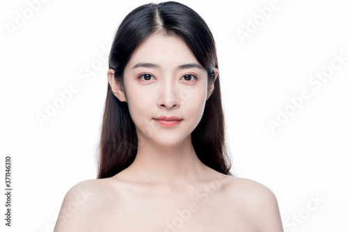 Obraz na plátně A beautiful young asian woman