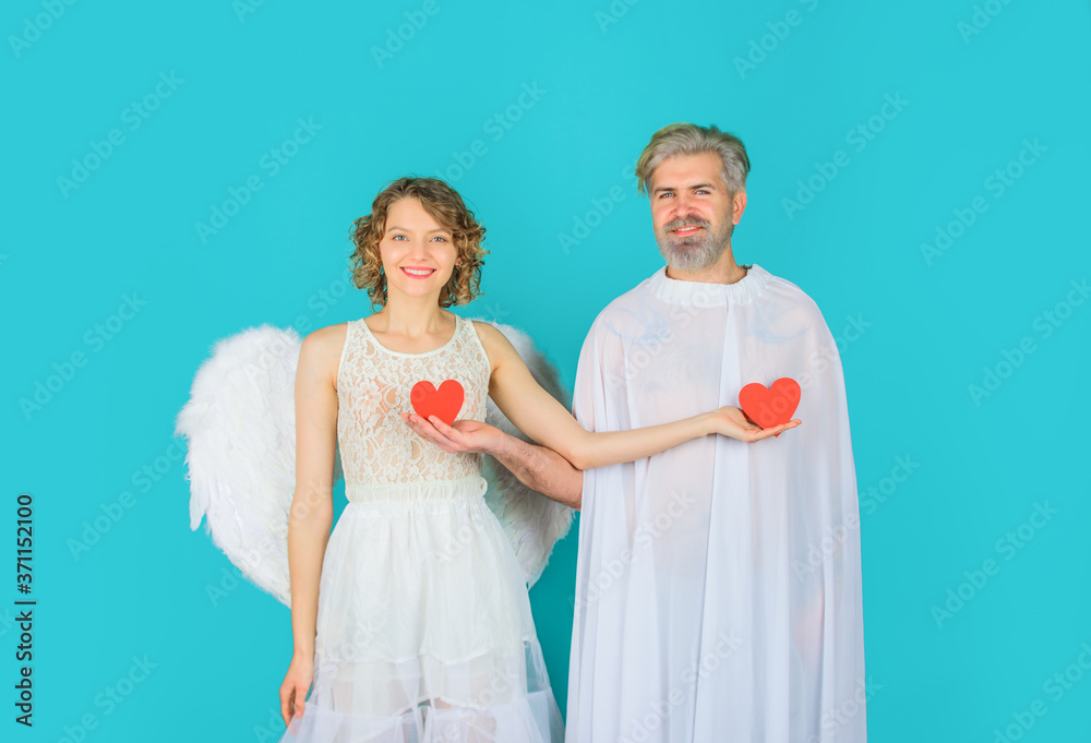 Love. Valentines day couple. Cupid angel with paper heart. Cupid in valentine day. Couple os cupids. Valentine day. Valentines Day. Love. Valentines day couple. Cupid angel with paper heart. Cupid in valentine day. Couple os cupids. Valentine day. Valentines Day.