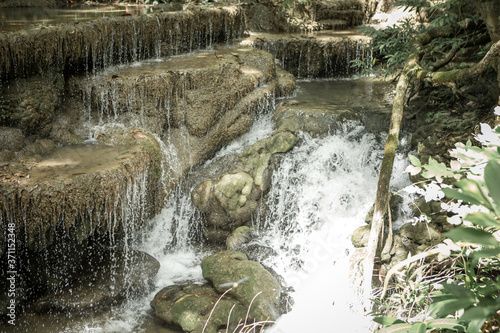Photo of Mae Khamin Waterfall, Kanchanaburi, Thailand