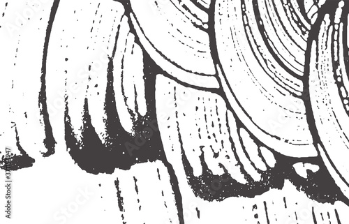Grunge texture. Distress black grey rough trace. A