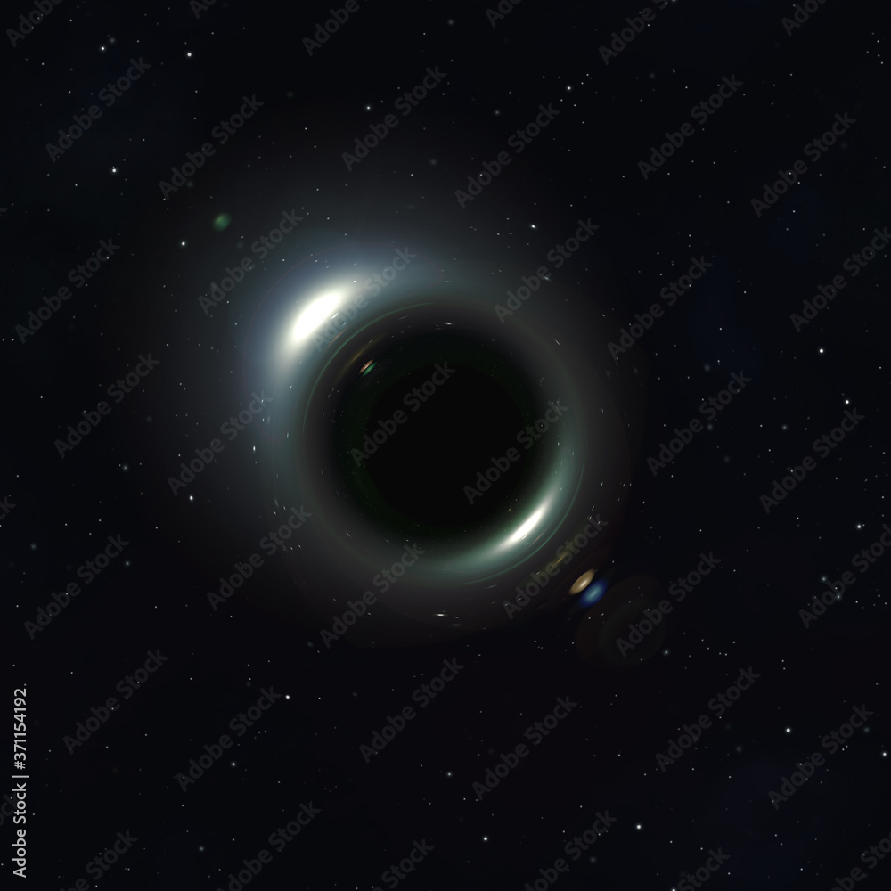 Naklejka premium singularity in space