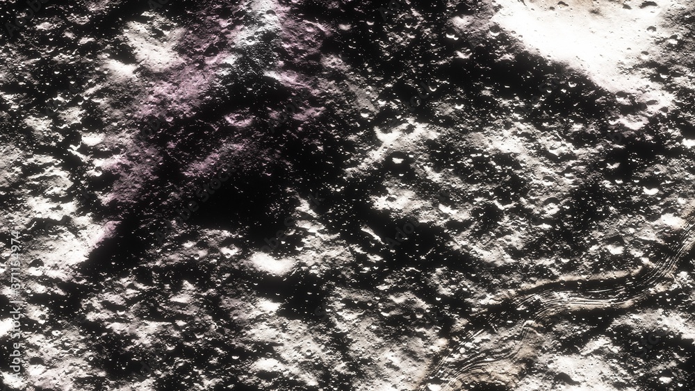 science fiction wallpaper, cosmic landscape, realistic exoplanet, abstract cosmic texture, beautiful alien planet in far space, detailed planet surface, abstract aerial view, abstract texture 3d rende