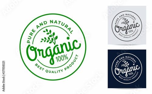 Label Organic Logo Design