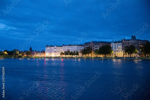 The lakes at Copenhagen by Night © NiclasNerup