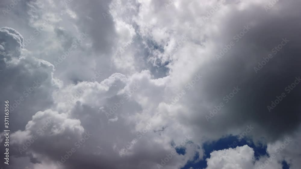 dramatic storm front with clouds in the sky moving fast from right to left dramatic storm front with clouds in the sky moving fast from right to left