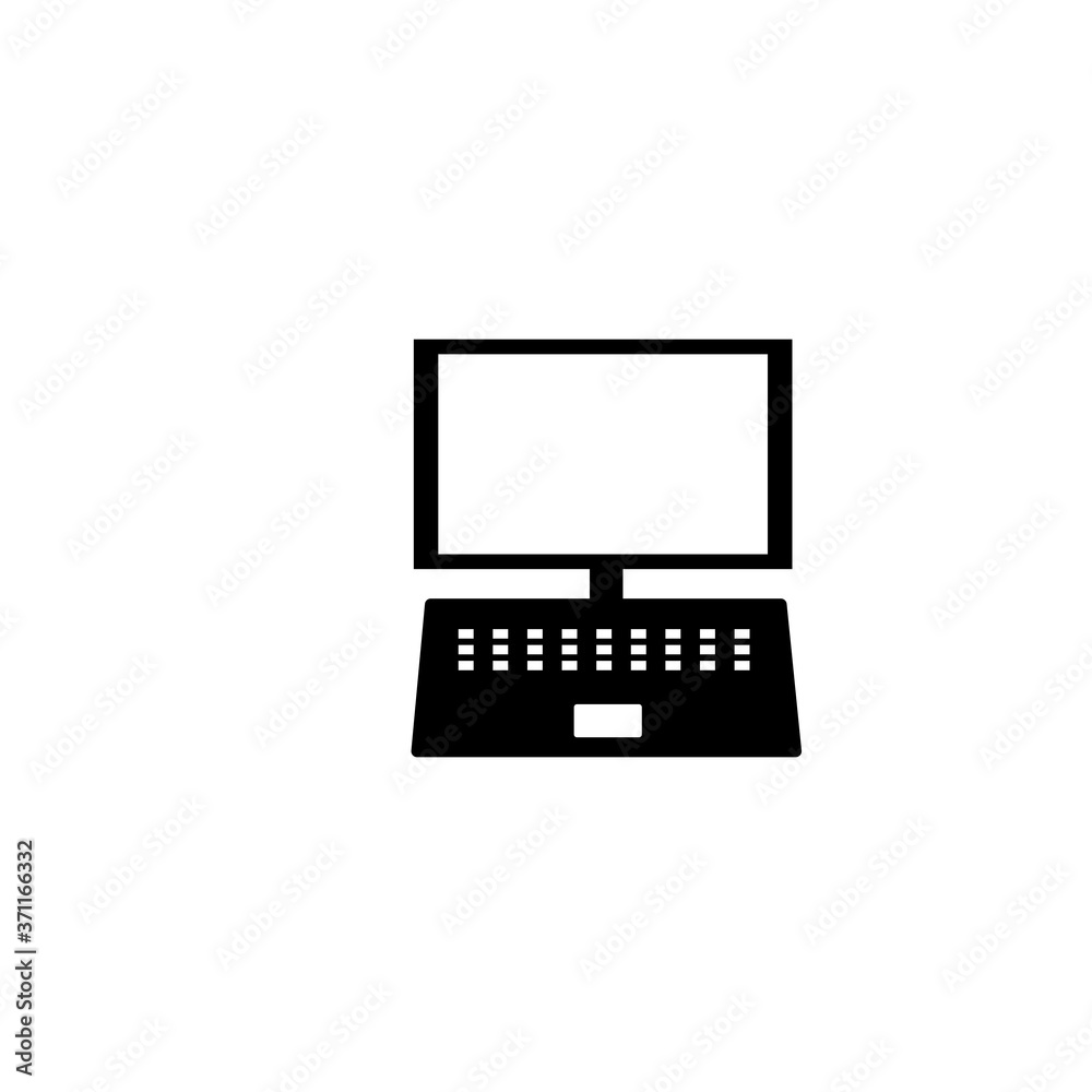 computer or laptop illustration computer or laptop illustration