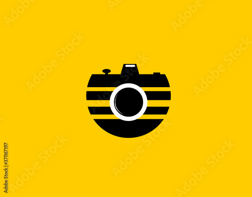 simple and unique camera illustration