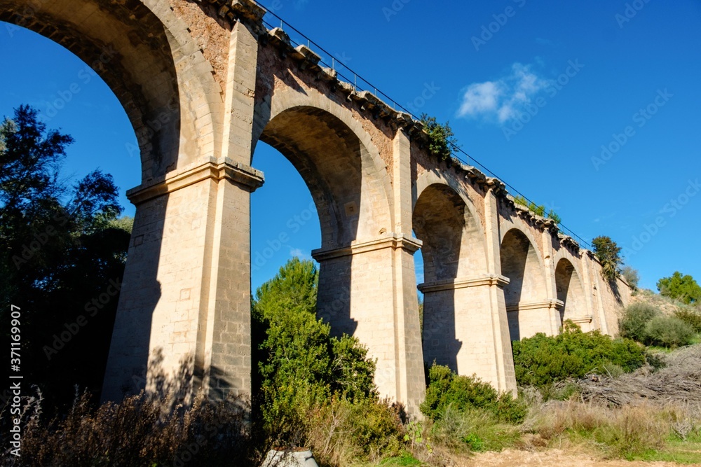 Pont de ses Set Boques, - pont de Son Verí - , Llucmajor, Mallorca, balearic islands, Spain