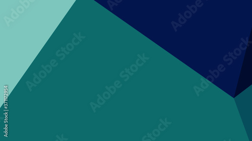 blue and green abstract geometric background